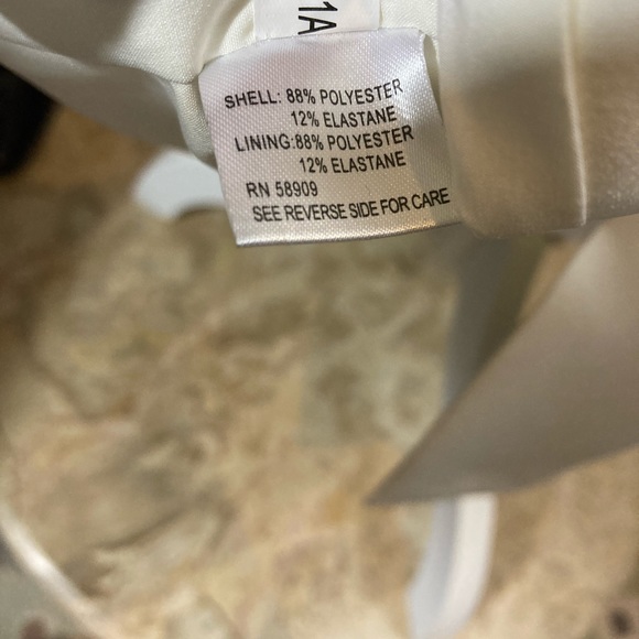 NWT Gianni Bini Cutout White Spaghetti Strap Dress - Picture 13 of 15